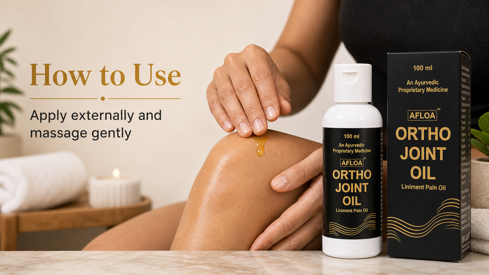How to use Ortho Joint Oil